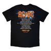 AC/DC Unisex Adult Power Up EU Tour Â´25 Guitar T-Shirt