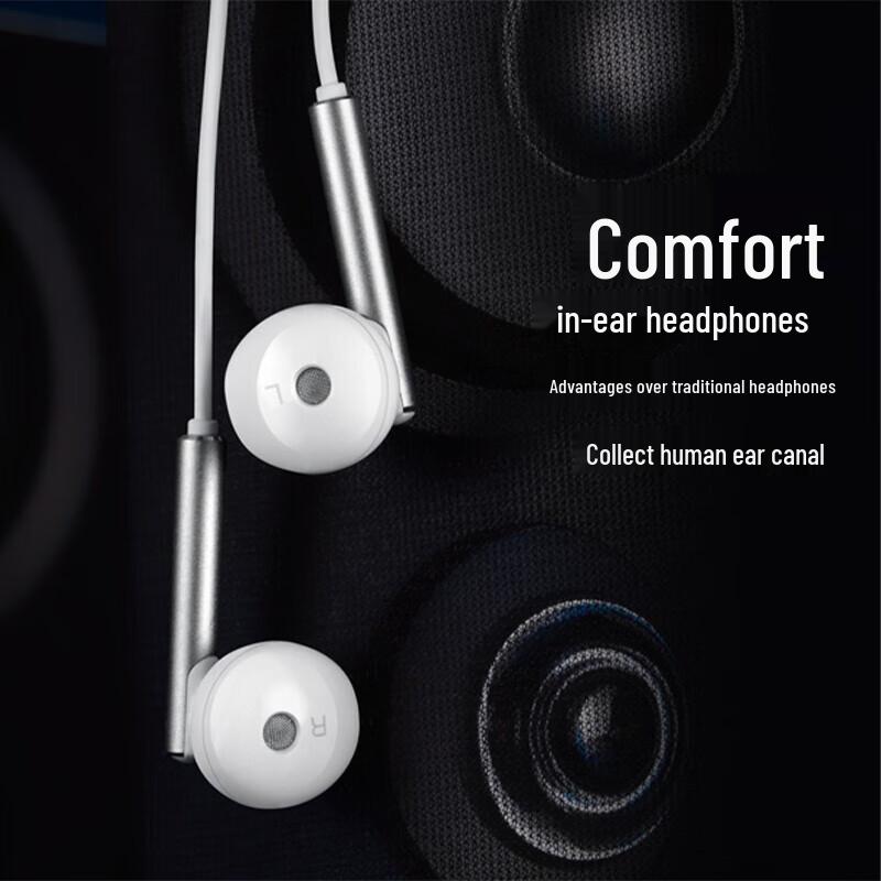 Huawei AM116 Wired Half In-ear Earphones