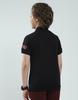 MONTE CARLO Boys's Regular Fit Printed Polo Half Sleeve T-Shirt