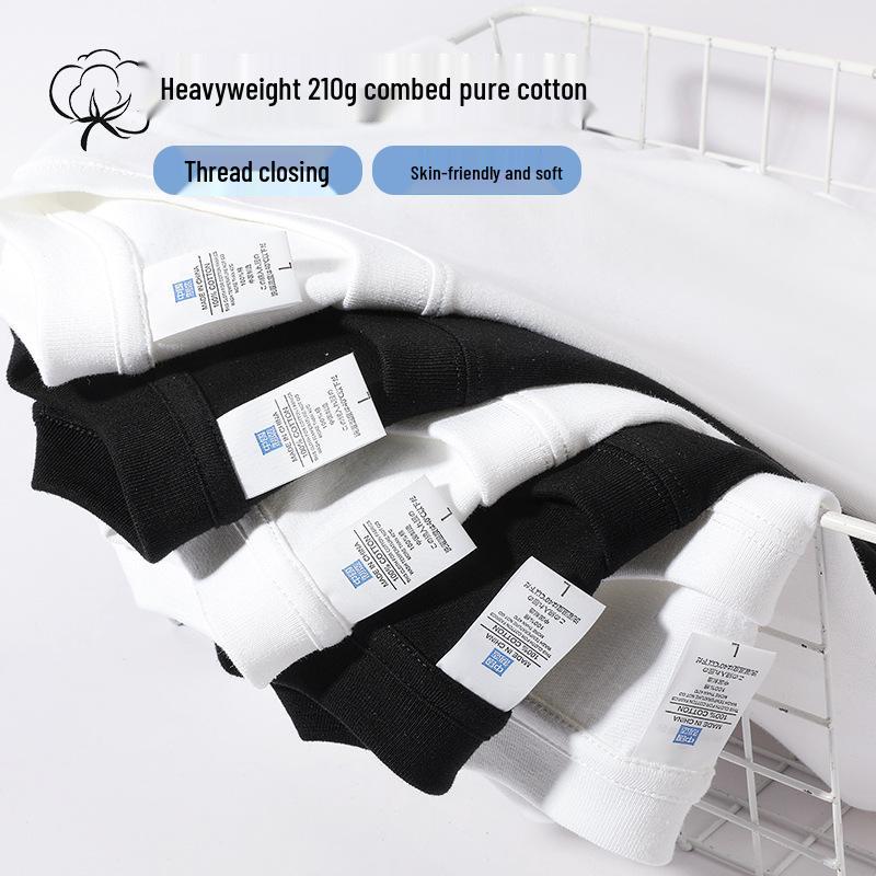 Унисекс Футболка с длинным рукавом в рубчик из чистого хлопка | Повседневный свободный базовый слой