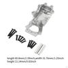 1/14 RC Car Front Gearbox Lower Cover Housing Metal Replacements for 14210