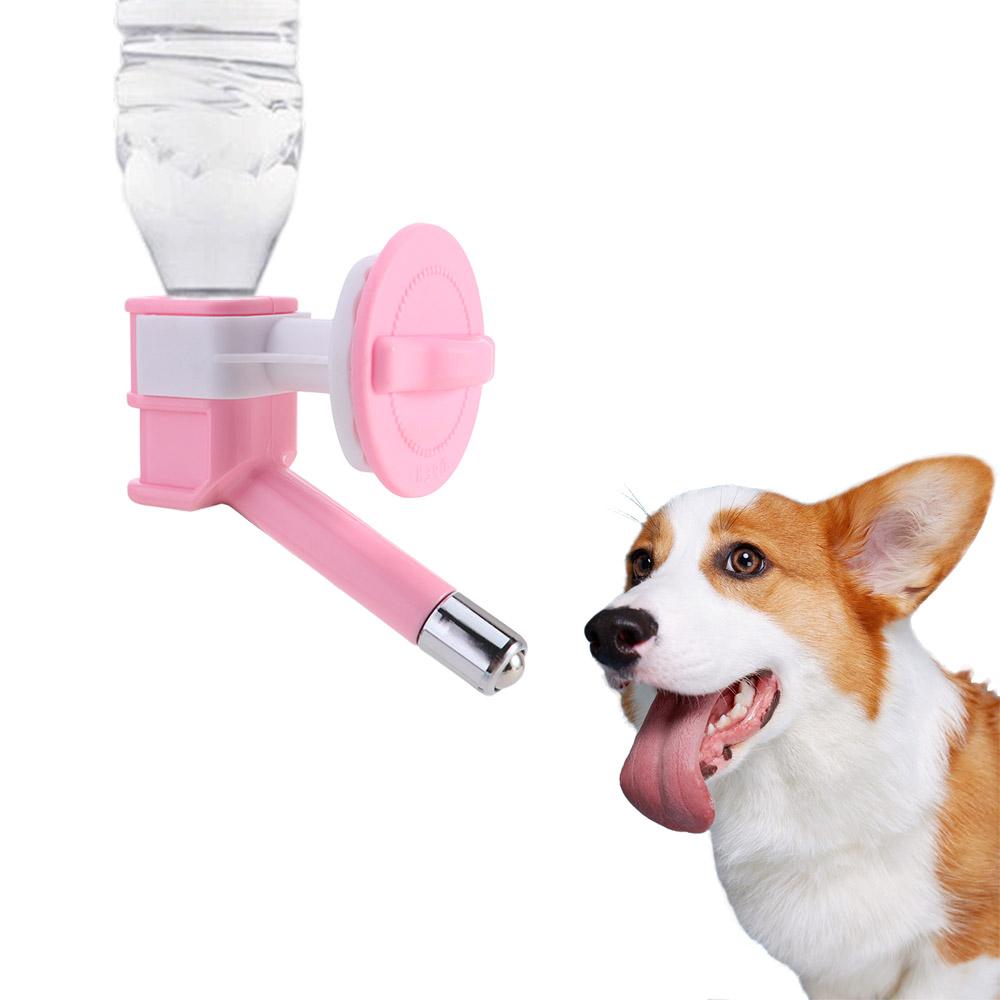Leak-Proof Pet Water Dispenser Bottle Spout Automatic Water Pet Hanging Feeding Device Rabbits