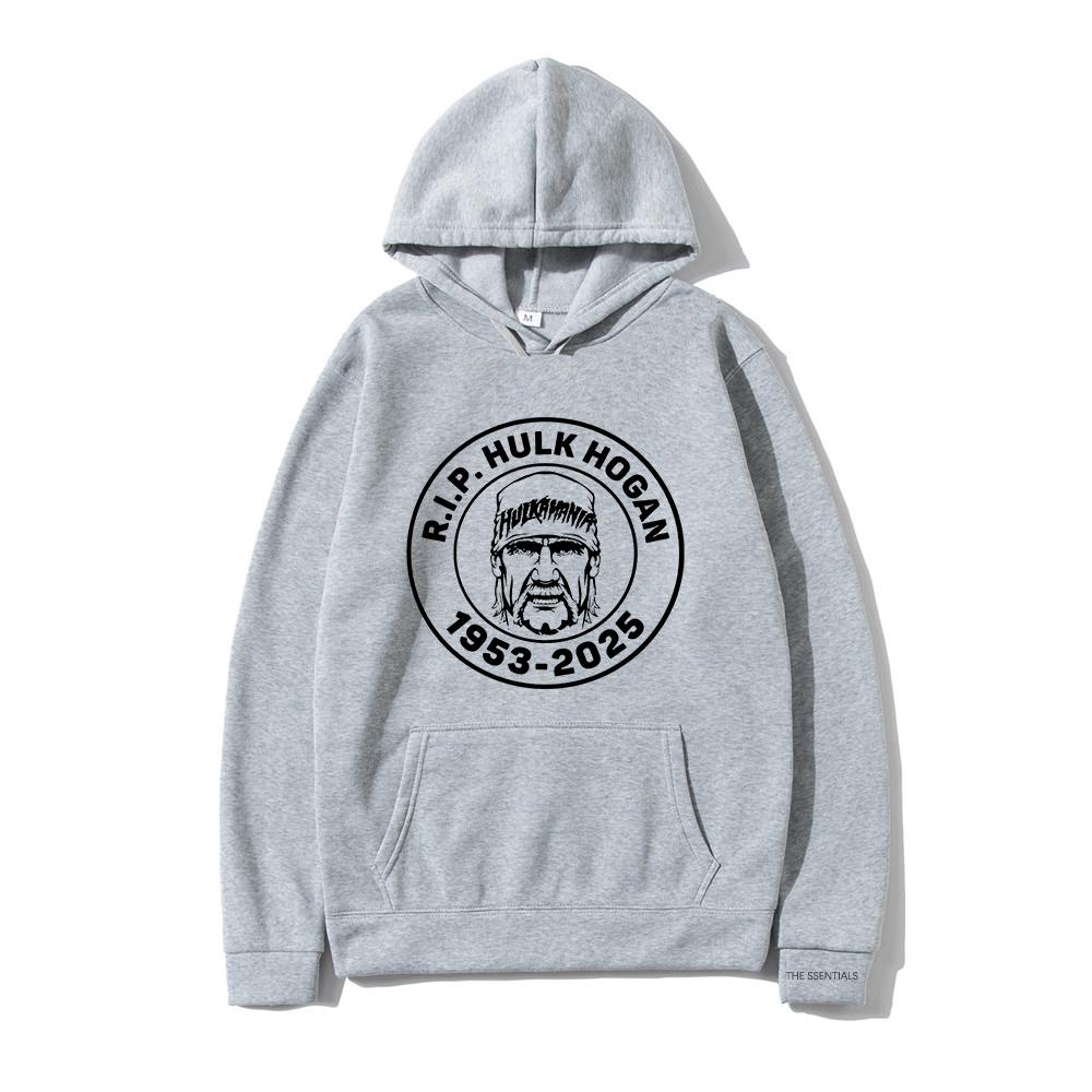 RIP Hulk Hogan Hoodie 2025 Fashion Men/women Hoodies Harajuku Winter Clothes for Lover Gifts Pullover Sweatshirt Vintage
