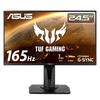 Asus Игровой монитор TUF Gaming дюйм Full 165 Гц 1 мс PS5 совместимый совместимый DP HDMIx2 Регулировка высоты Вертикальный и горизонтальный поворот 4 года