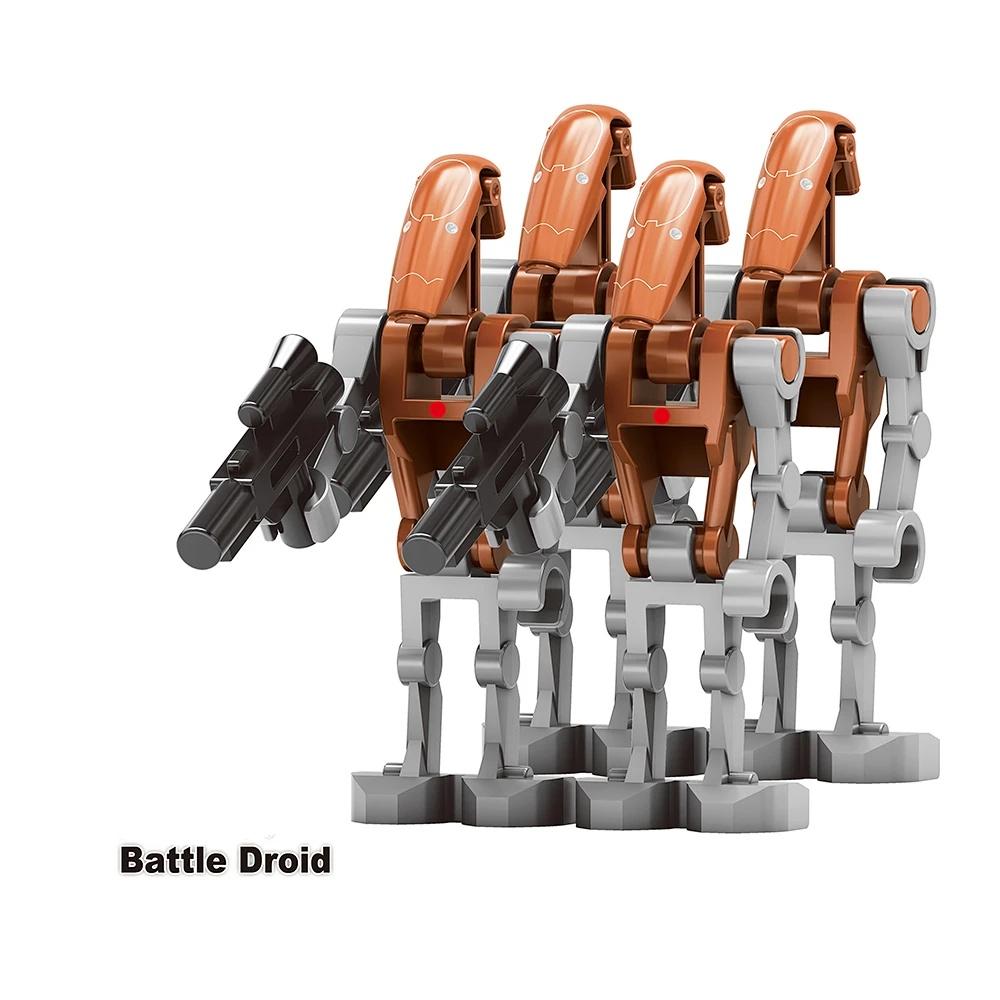 Robot Assembly Type Children's Building Block Toys