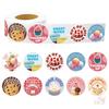 500 шт./рулон Поощрение учителя. Сладкие десерты Детские награды Наклейки - DIY Скрапбукинг Декор Альбом Запечатывание Этикетки Наклейки