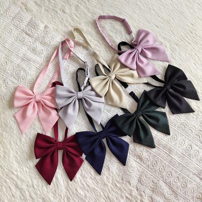 Японская униформа JK Bow Tie Красочные женские рубашки Bowknot School Wedding Party Bowknot Buttfly Knot Костюмы Аксессуары
