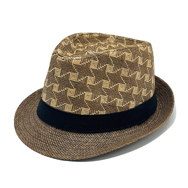 Fashionable Straw Hat, Summer Woven Sun Hat, Coconut Tree Beach Sun Hat