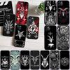 JO50 Satan Goat Head Phone Case for iPhone 7 8 11 12 13 14 15 16 16E XS Pro Max XR X SE Samsung S20 S21 S22 S23 S24 FE Ultra Plus Lite S21S A55