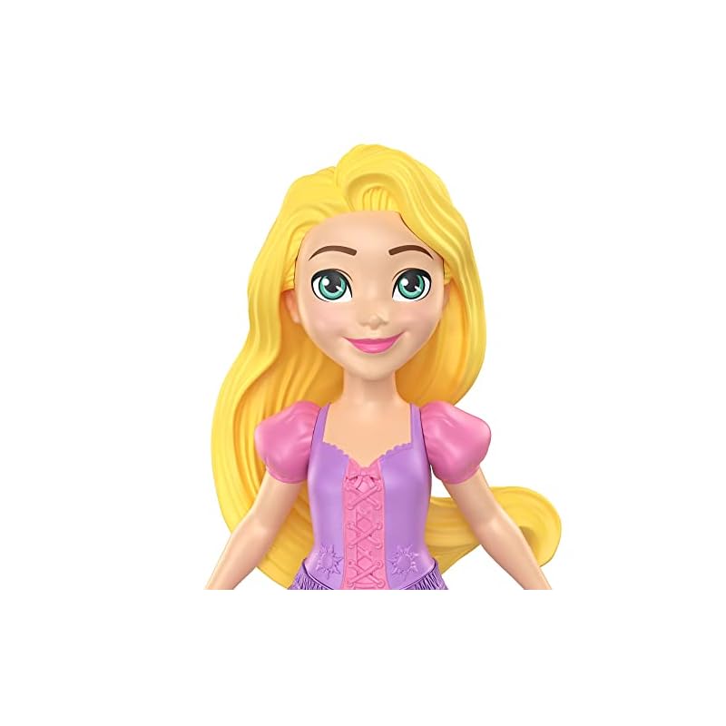 Mattel Принцесса Диснея Рапунцель (Мини-кукла) [Кукла для переодевания] [Возраст 3+] [Подарок] HLW70