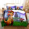 Новый комплект постельного белья Spyro Renited Trilogy Single Twin Full Queen King Size Bed Set Adult Kid Bedroom Duvetcover Sets Anime Gme