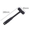 Double-Faced Soft Hammer Mallet Rubber Hammer For Home Flooring Decoration Installation Hand Tool Jewelry Craft Work