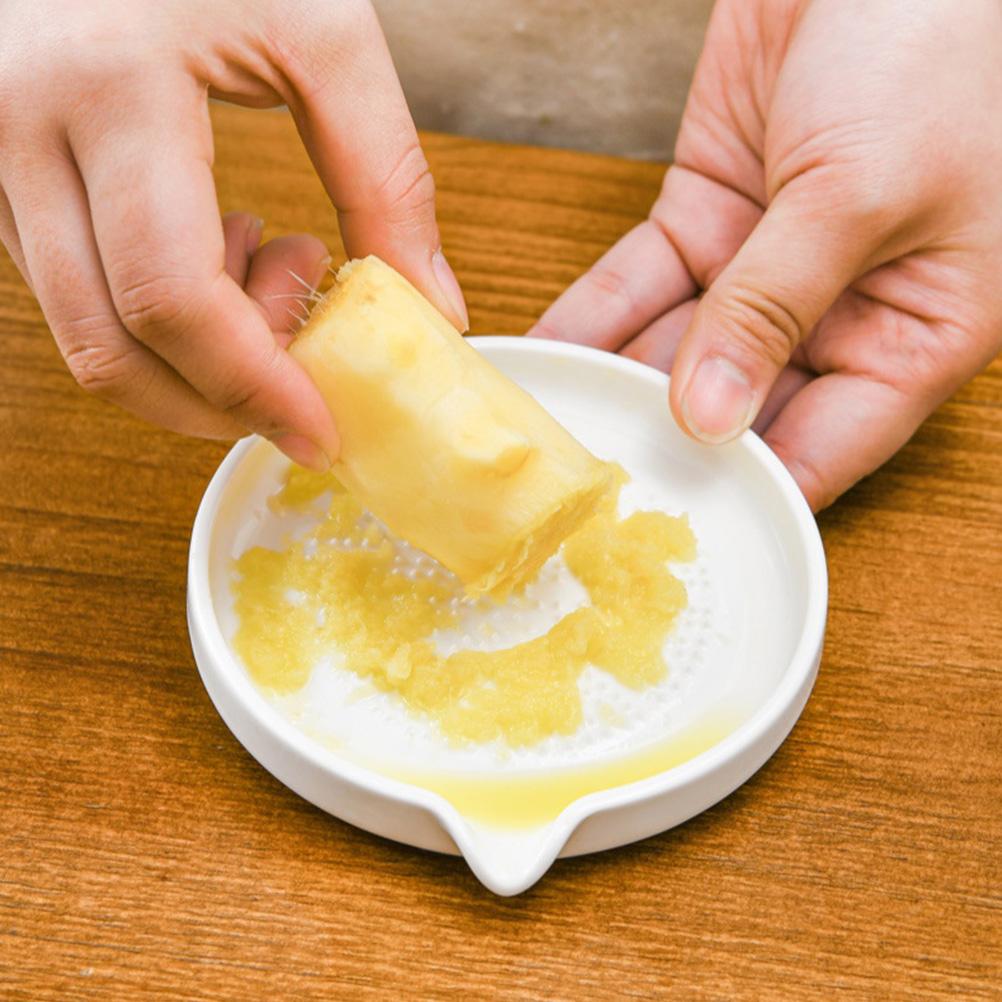 Дополнительный инструмент для измельчения продуктов питания, пластина для измельчения фруктов, давилка для чеснока, керамическая терка для чеснока