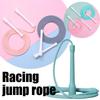 Скакалка толщиной 6 мм с регулируемой длиной, скоростная скакалка для развития навыков, спортивная тренировка
