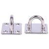 2Sets Ceiling Wall Mount U-Shaped Hooks Stainless Steel Heavy Duty Hammock Base