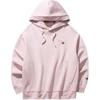 Anta Loose Casual Hooded Sweatshirt Unisex Tops Soft-Pink 172528701-2