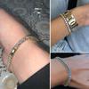 Женский теннисный браслет в стиле хип-хоп, модный, Aaa + кубический цирконий, серебряный цвет, цепочка с кристаллами для девочек-подростков, на руку, свадебные украшения H086