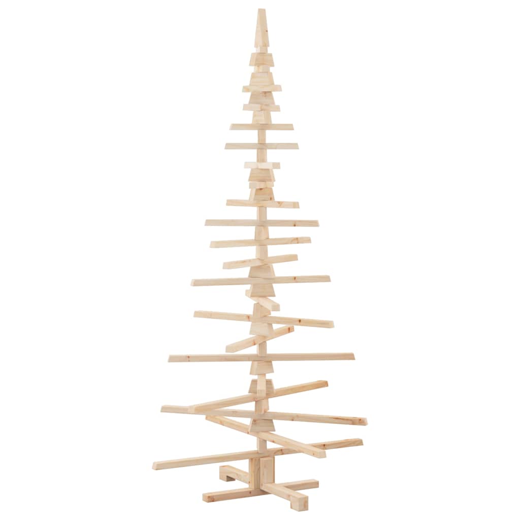 Wooden Christmas Tree 180 cm Solid Pine Wood