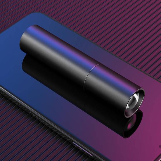 1 комплект мини-фонарика высокой яркости, 3 режима освещения, водонепроницаемый, компактный размер, энергосберегающий, удобный для пользователя, алюминий