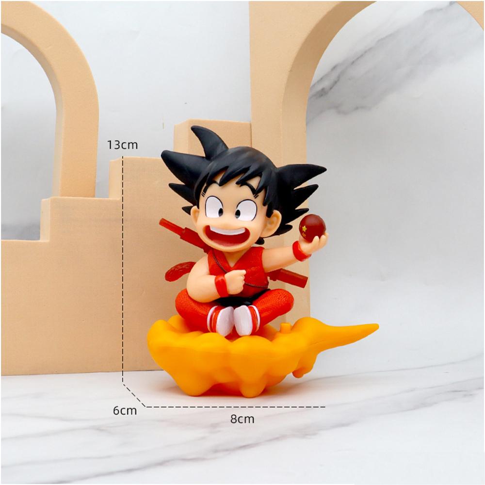 ГОРЯЧИЕ Мультяшные Аниме Фигурки Dragon Ball Z Детские Игрушки Кукла Кавайный Модель Goku Аксессуары Детский Прочный Подарок Фигурки Действия Хобби