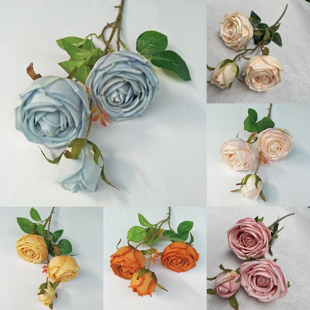 Elegant Artificial Silk Rose Bouquet For Home And Event Decoration