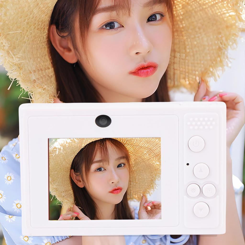 Digital Camera 48MP 1080P HD Multi Zoom Auto  Mirrorless Camera with 2.4 Inch Screen for Travel Photography