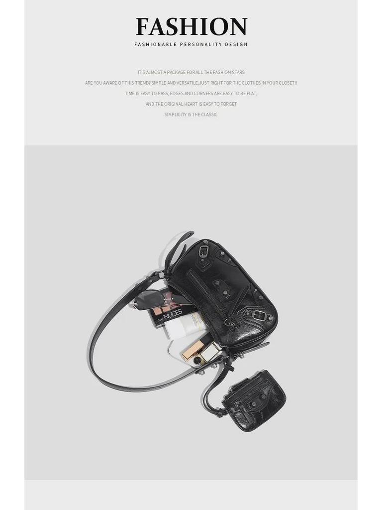 Модная сумка через плечо в японском стиле: Универсальная, спортивная, шикарная сумка через плечо и подмышки для студенток