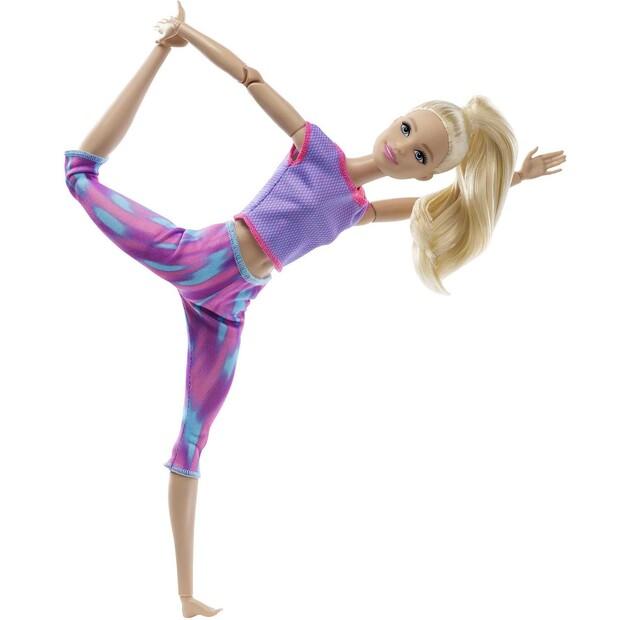 Кукла Barbie Made To Move Гимнастка Блондинка FTG80 GXF04