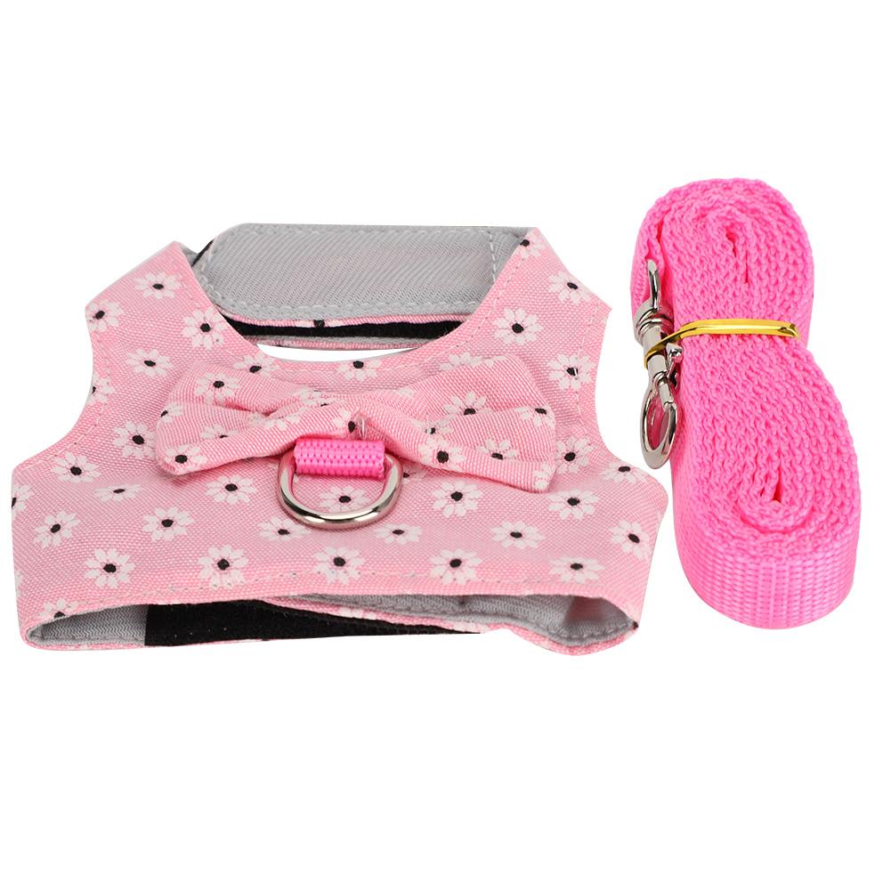 Rabbits Vest Harness with Hamster Chest Strap Leash Small Animal Accessories