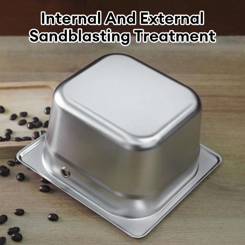 Контейнер для отходов эспрессо Coffee Knock Box для бариста, противоскользящий контейнер для отходов эспрессо, контейнер для отходов от кофемолки, ведро для кофейной гущи