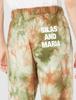 Cyrus Tie Dye Sweat Pants, Men's, Olive, Size L