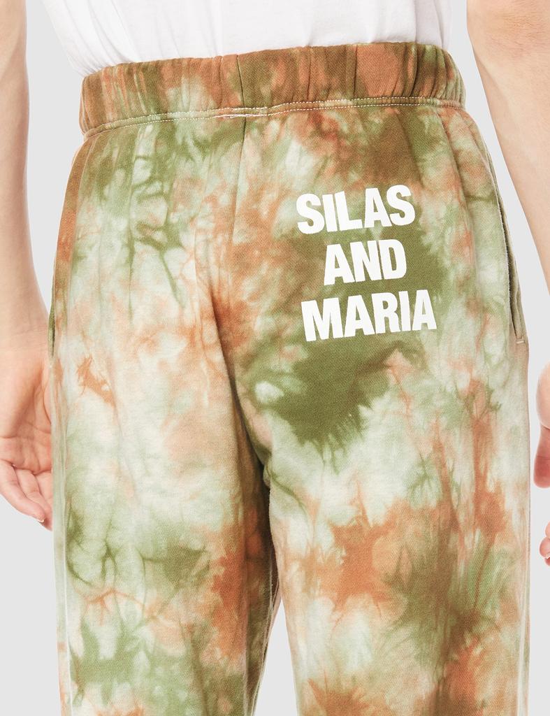 Cyrus Tie Dye Sweat Pants, Men's, Olive, Size L