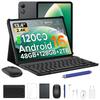 Планшеты P13, 13,4 дюйма, 2,4K, 120 Гц, Android 16, 48 ГБ + 128 ГБ, 12000 мАч, Widevine L1, Двойные динамики, Планшет с клавиатурой и чехлом для стилуса