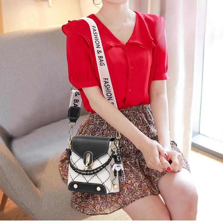 Summer New Bag Korean Style Simple Small Square Bag Fashion All-Match Shoulder Crossbody Fashion Mini Phone Bag Women's Bag