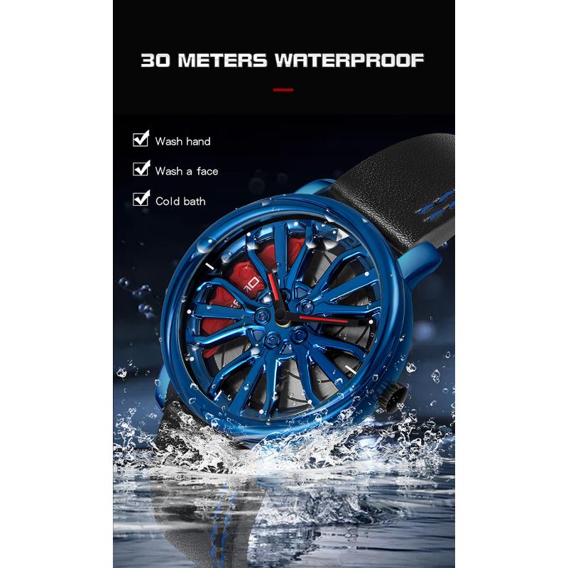 SANDA Новые модные тенденции с полым кварцевым ремешком Epita, персонализированные креативные часы