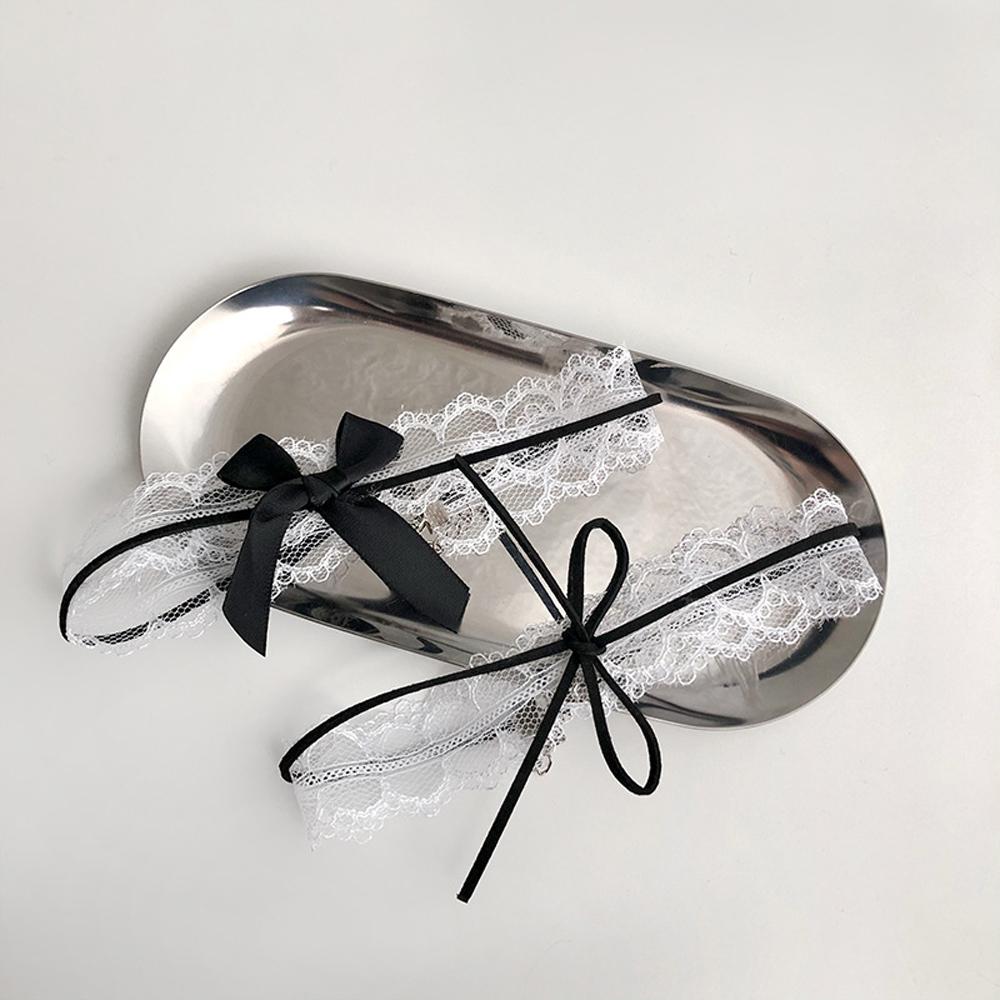 Ювелирные изделия Свадебные женские элегантные милые прозрачные банты кружевное ожерелье ключицы чокер двухслойный