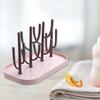 Infant Water Drying Rack Shelf Cactus Removable Feeding Multifunctional 
