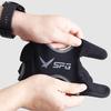 Archery Finger Tab Glove Faux Leather Three Finger Protector Hand Guard Shoot Hunting