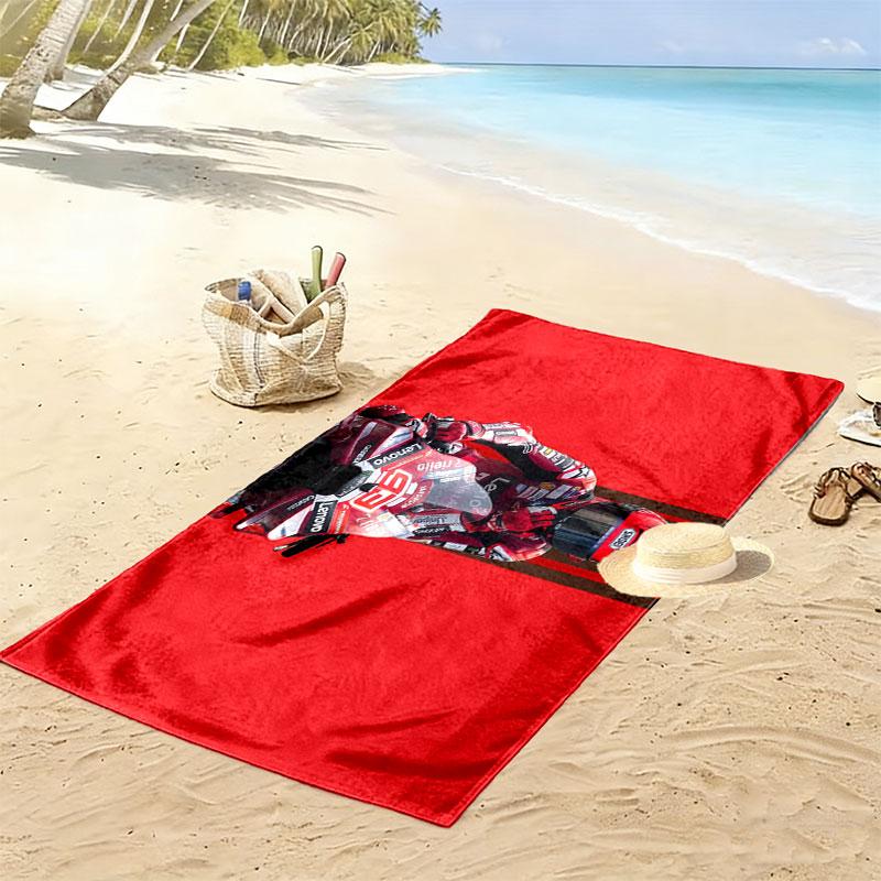 MAR#93 Print Beach Towel, Large Soft Quick Dry Towel for Beach Camping Swimming