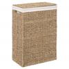 Atmosphéra 40 Litre Rectangular Reed Laundry Basket