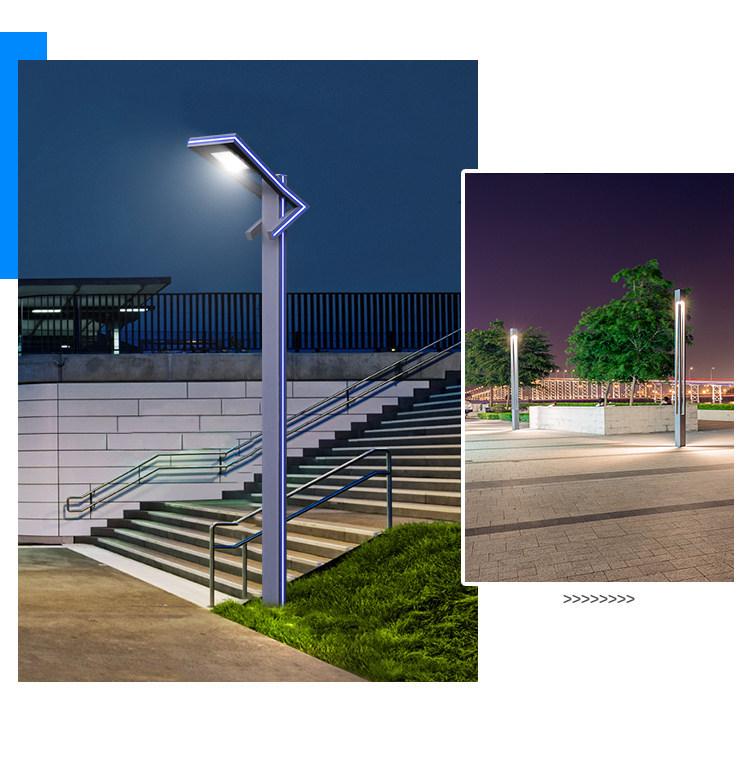 3-Meter Modern Aluminum Solar Courtyard Light - Waterproof & Rustproof for Outdoor Use