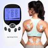 TENS + EMS Dual Channel Muscle Relief Pulse Massager with 8 Electrodes for Shoulder, Shoulder and Back Pain, Knee Muscle Relief