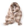 Scarf Women's Winter High End New Thickened Warm Scarf Plaid Shawl Versatile Autumn and Winter
