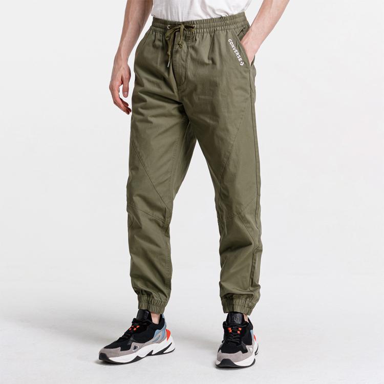 Converse Casual Pants Men's Army Green Moderate Cuffed Pants 10018390-A02