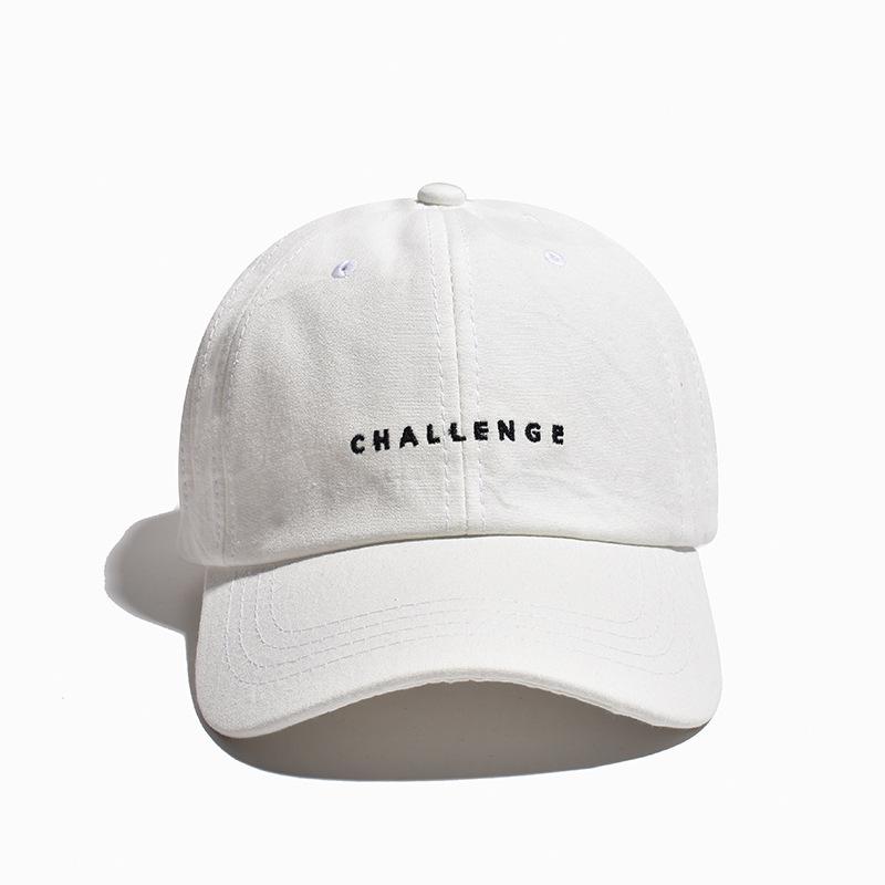 Hat Women's Versatile Simple Small Letter Cap Couple Shopping Shade Baseball Cap Tide [Brand