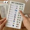 Memo Plastic Board Daily Task Planning Board Blank  CHECKLIST MY CHORES Checklist Task Board Wall Decoration