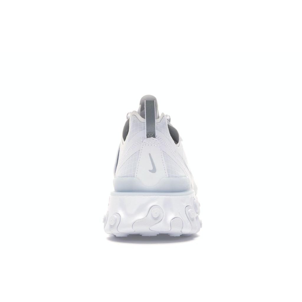 Nike React Element 55 Pure Platinum Мужские кроссовки белые BQ6167-101