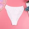 Трусы для профессиональных балетных танцев для девочек, нижнее белье с высоким вырезом, гимнастический купальник, спортивные штаны