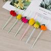 50 шт. Гавайские 3D фруктовые коктейльные соломинки зонтики соломинки для питья украшение для вечеринки
