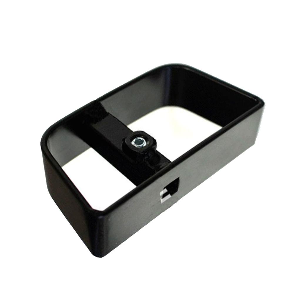 Сверхпрочный черный набор дверной ручки-замка для сарая с удлиненным стержнем и ключом, простой для сараев и игровых домиков